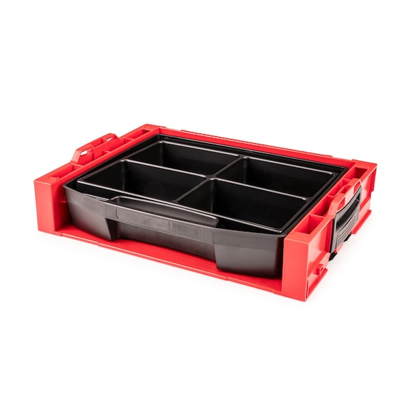 Tekton Open Top Drawer LS-Tray with 4-Cavity Parts Tray and Stacking Drawer Rack OLB94011 - main
